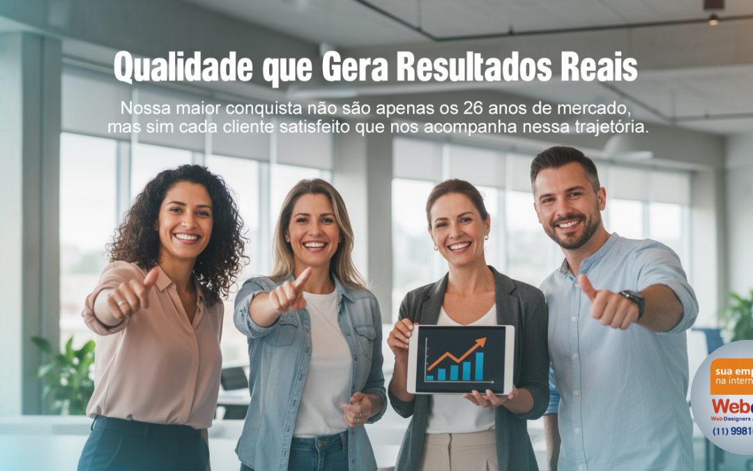 Webdas e Sua Empresa na Internet - 26 Anos