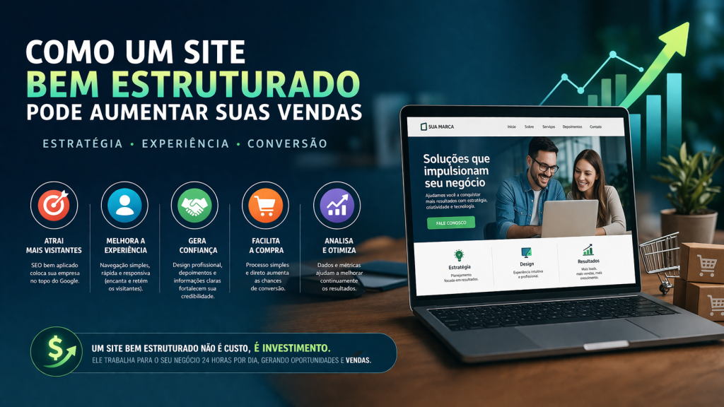 Como um site bem estruturado pode aumentar suas vendas