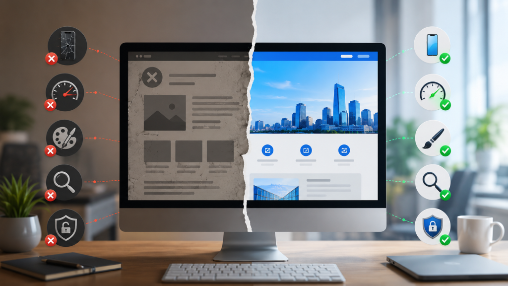 5 sinais de que sua empresa precisa de um novo site