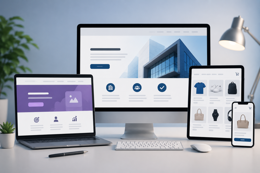 Site institucional, landing page ou loja virtual: qual escolher para sua empresa?